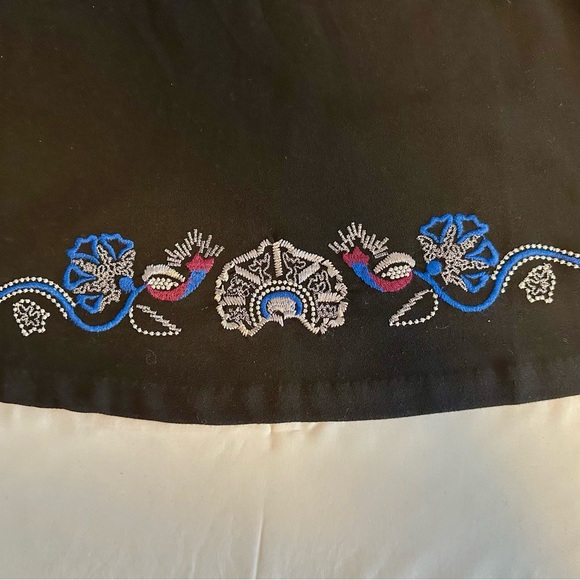 Free People whimsygoth bell-sleeve embroidered dress - Picture 6 of 8